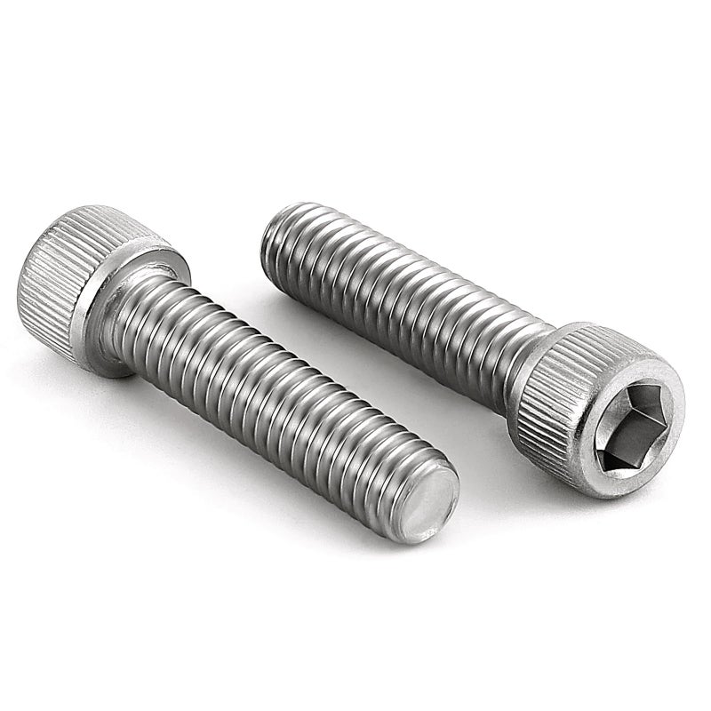 MewuDecor 3/8-16 x 1-1/4" Socket Head Cap Screws Bolts, Stainless Steel 18-8 (304), Bright Finish, Fully Threaded, Allen Socket Drive, 10 PCS - Image 1